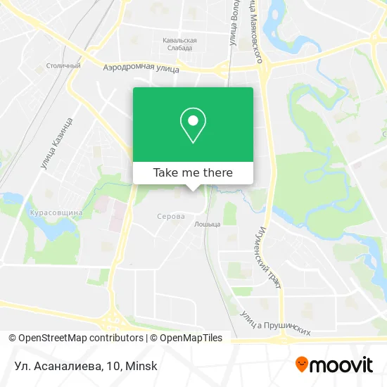 Ул. Асаналиева, 10 map