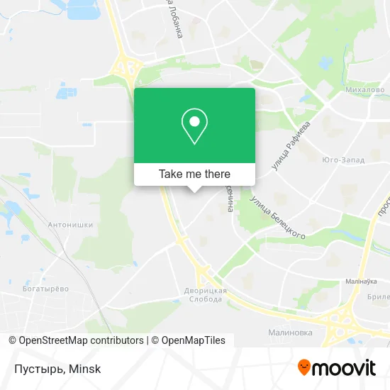 Пустырь map