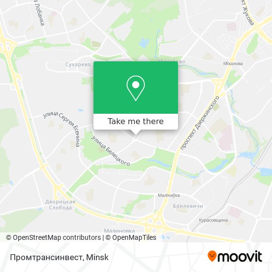 Промтрансинвест map