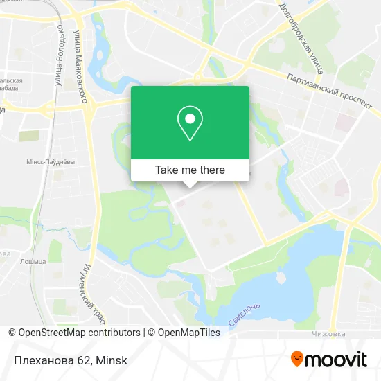 Плеханова 62 map