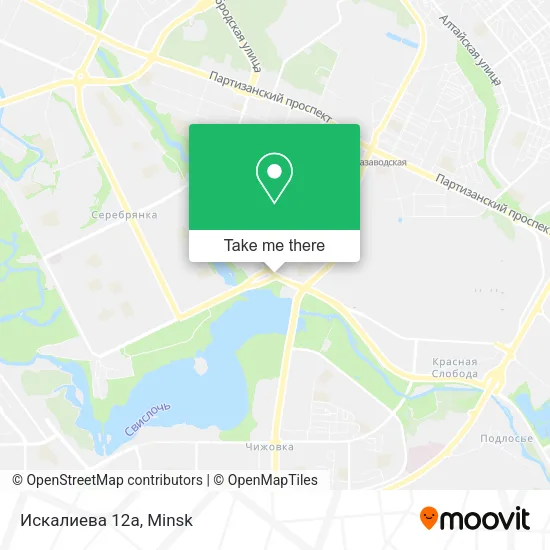 Искалиева 12а map