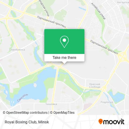 Royal Boxing Club map