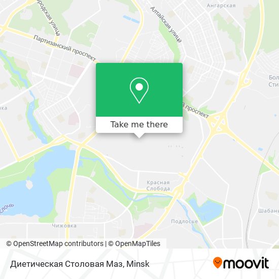 Диетическая Столовая Маз map