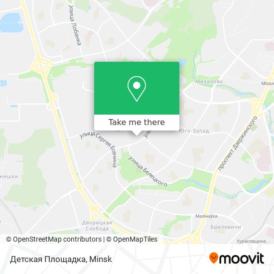 Детская Площадка map