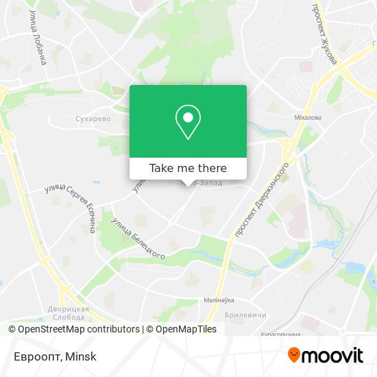 Евроопт map