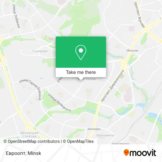 Евроопт map