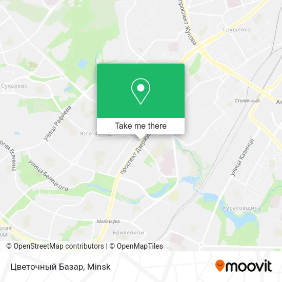 Цветочный Базар map