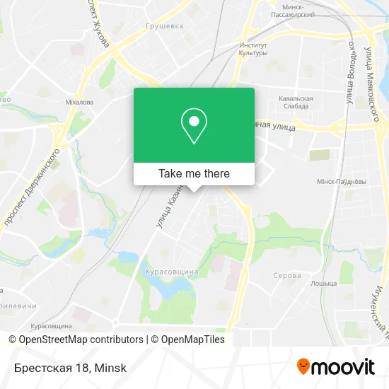 Брестская 18 map