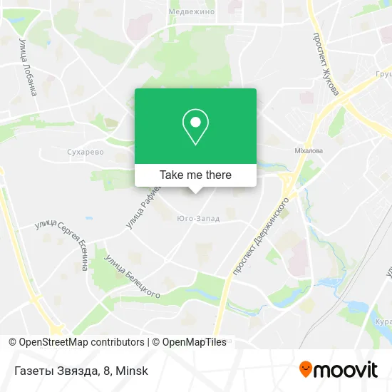 Газеты Звязда, 8 map