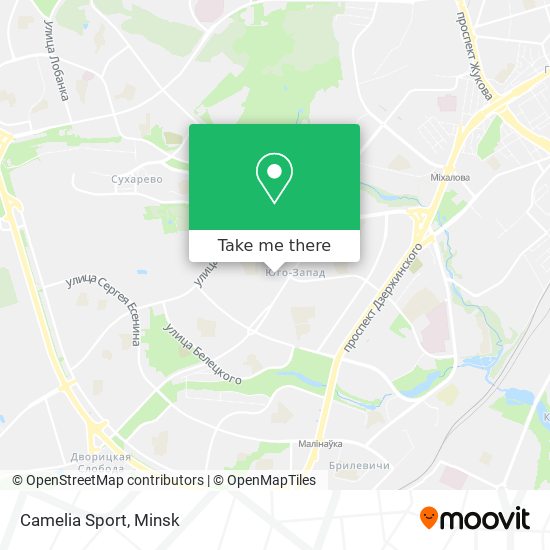 Camelia Sport map