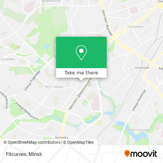 Fitcurves map