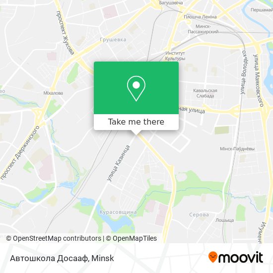 Автошкола Досааф map