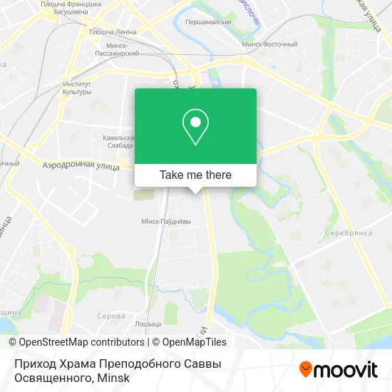 Приход Храма Преподобного Саввы Освященного map