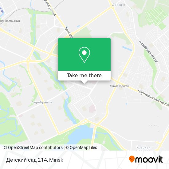 Детский сад 214 map