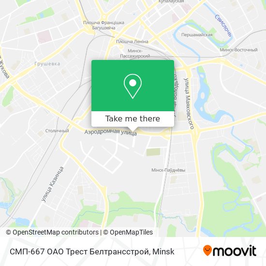 СМП-667 ОАО Трест Белтрансстрой map