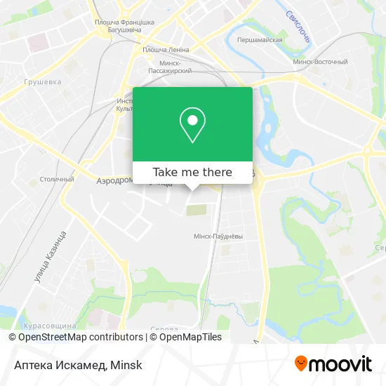 Аптека Искамед map