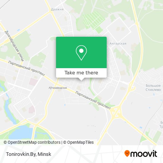 Tonirovkin.By map