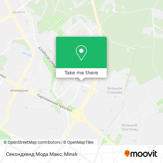Секондхенд Мода Макс map