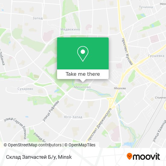 Склад Запчастей Б/у map