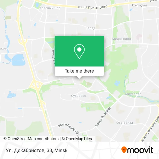 Ул. Декабристов, 33 map