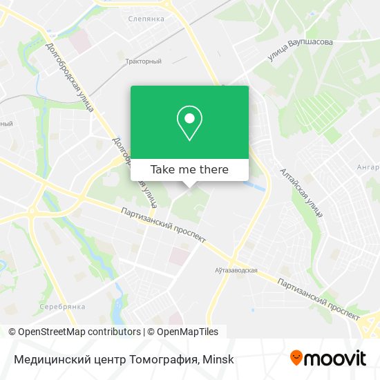 Медицинский центр Томография map