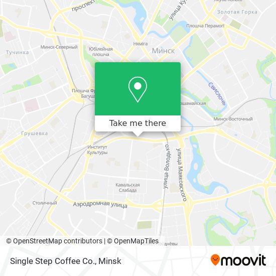 Single Step Coffee Co. map