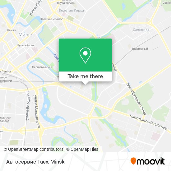 Автосервис Taex map