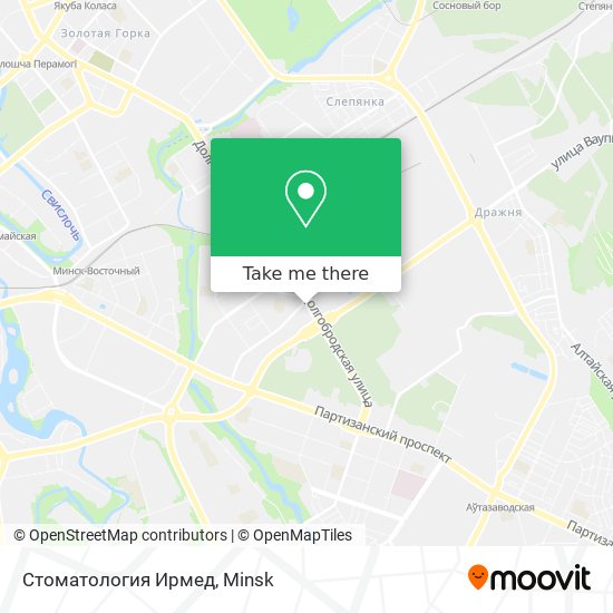 Стоматология Ирмед map