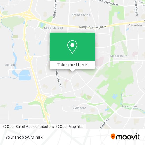 Yourshopby map