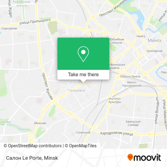 Салон Le Porte map