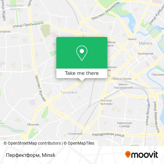 Перфектформ map