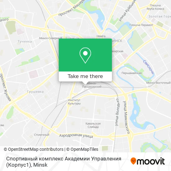 Спортивный комплекс Академии Управления (Корпус1) map
