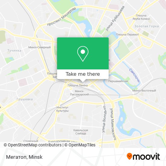 Мегатоп map
