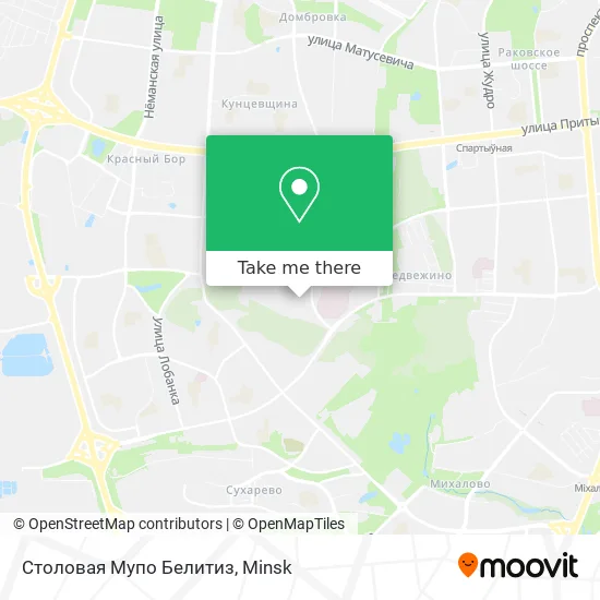 Столовая Мупо Белитиз map