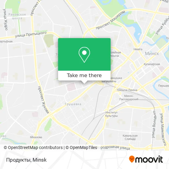 Продукты map