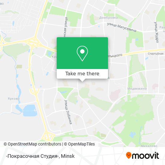 -Покрасочная Студия- map