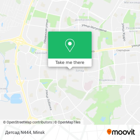 Детсад N444 map