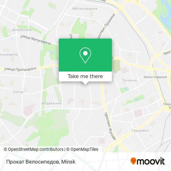 Прокат Велосипедов map