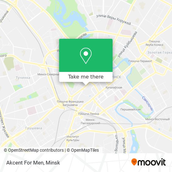 Akcent For Men map