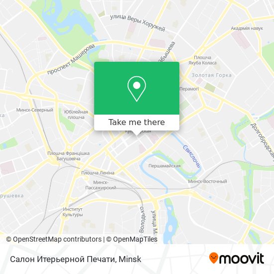 Салон Итерьерной Печати map