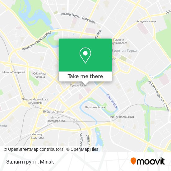 Залантгрупп map
