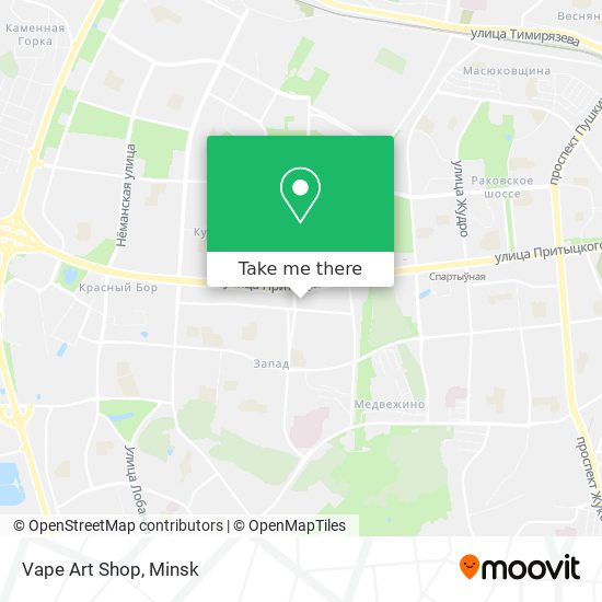 Vape Art Shop map