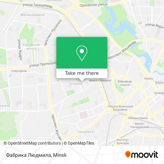 Фабрика Людмила map