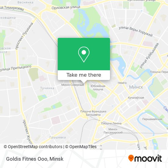 Goldis Fitnes Ooo map