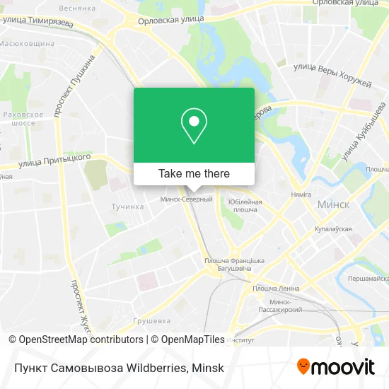 Пункт Самовывоза Wildberries map