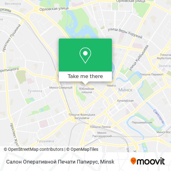 Салон Оперативной Печати Папирус map