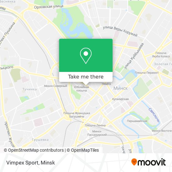 Vimpex Sport map