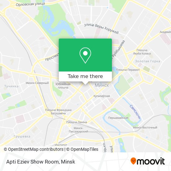 Apti Eziev Show Room map