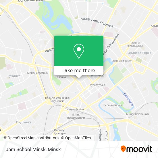 Jam School Minsk map