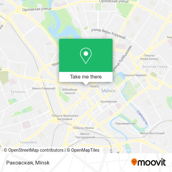 Раковская map